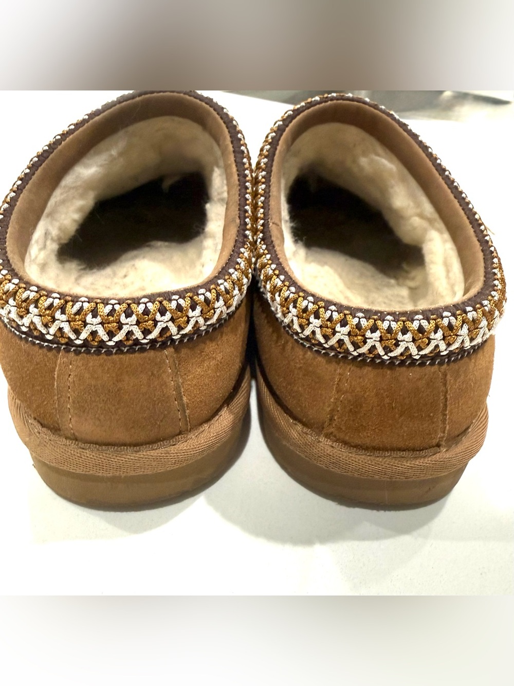 Kids Ugg Tasman II Slipper-Kids Size 5-Chesnut Color - Picture 5 of 8